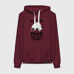 Женская толстовка хлопок Dead Inside