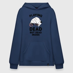 Худи SuperOversize хлопок Dead Inside