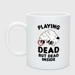 Кружка керамическая Dead Inside