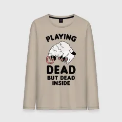 Мужской лонгслив хлопок Dead Inside