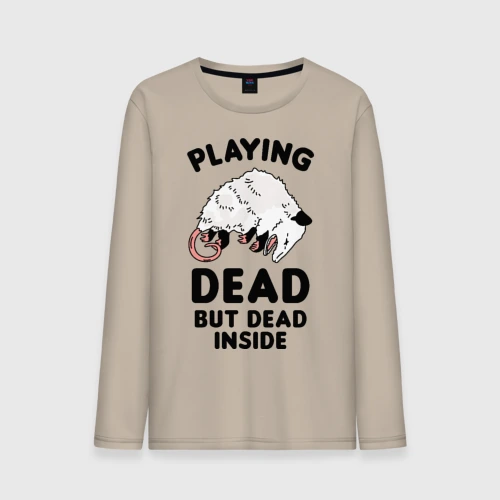 Мужской лонгслив хлопок Dead Inside