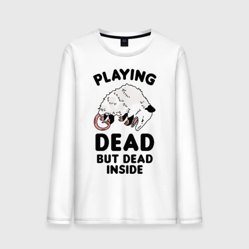 Мужской лонгслив хлопок Dead Inside