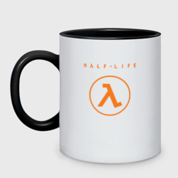 Кружка двухцветная Half life