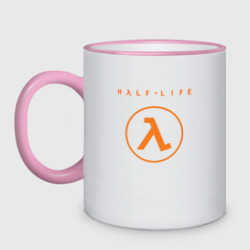 Кружка двухцветная Half life