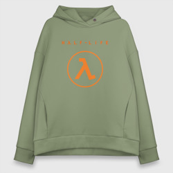 Женское худи Oversize хлопок Half life