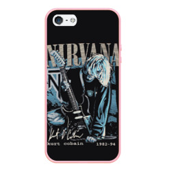 Чехол для iPhone 5/5S матовый Nirvana Нирвана