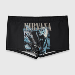 Мужские купальные плавки 3D Nirvana Нирвана