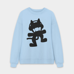 Мужской свитшот oversize без начеса хлопок Monstercat