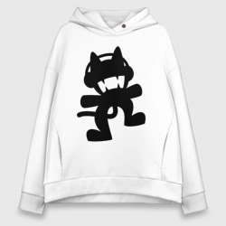 Женское худи Oversize хлопок Monstercat