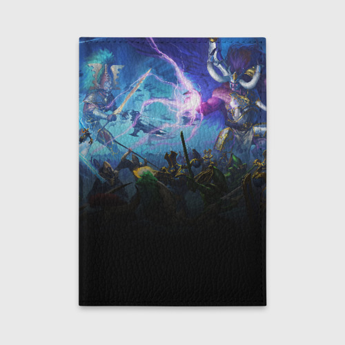 Обложка для автодокументов Warhammer 40K, цвет фиолетовый