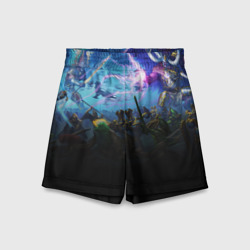 Детские спортивные шорты 3D Warhammer 40K