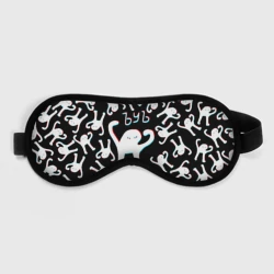 Маска для сна 3D ЪУЪ съука глитч