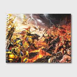 Альбом для рисования Warhammer 40K