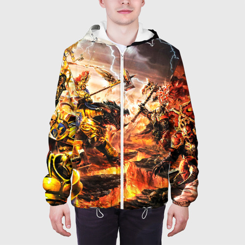 Мужская куртка 3D Warhammer 40K, цвет 3D печать - фото 4
