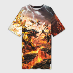 Платье-футболка 3D Warhammer 40K