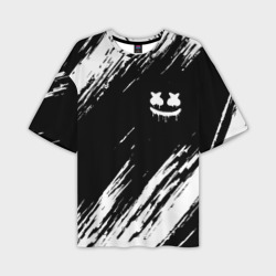 Мужская футболка oversize 3D Marshmello