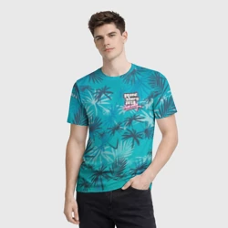 Мужская футболка 3D GTA Style - фото 2