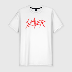 Slayer 5 – Мужская футболка хлопок Slim с принтом купить