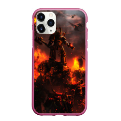 Чехол для iPhone 11 Pro Max матовый Warhammer 40K