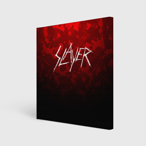 Холст квадратный SLAYER (12), цвет 3D печать