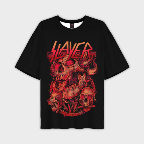 Мужская футболка oversize 3D Slayer 15, цвет 3D печать