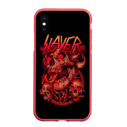Чехол для iPhone XS Max матовый Slayer 15