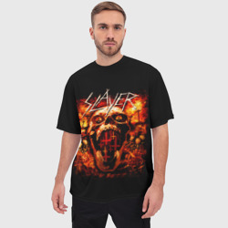 Мужская футболка oversize 3D Slayer 16 - фото 2