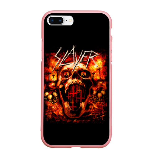 Чехол для iPhone 7Plus/8 Plus матовый Slayer 16, цвет баблгам