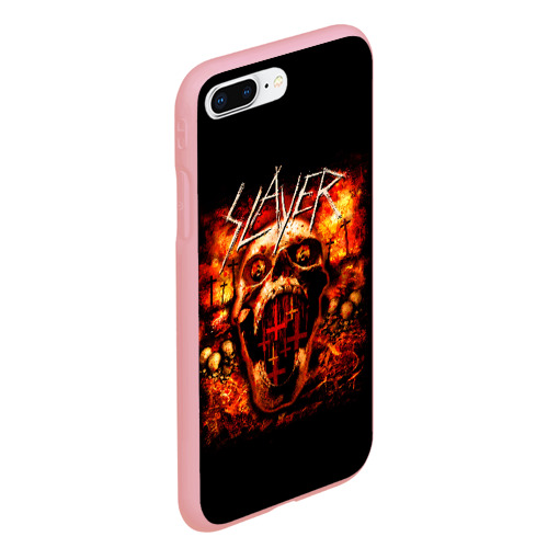 Чехол для iPhone 7Plus/8 Plus матовый Slayer 16, цвет баблгам - фото 3