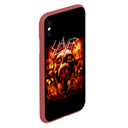 Чехол для iPhone XS Max матовый Slayer 16 - фото 2