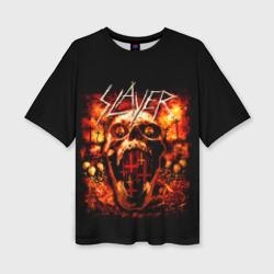 Женская футболка oversize 3D Slayer 16
