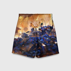 Детские спортивные шорты 3D Warhammer 40K