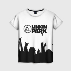 Женская футболка 3D Linkin Park Линкин Парк