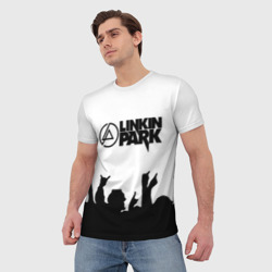 Мужская футболка 3D Linkin Park Линкин Парк - фото 2
