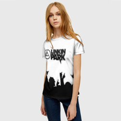 Женская футболка 3D Linkin Park Линкин Парк - фото 2
