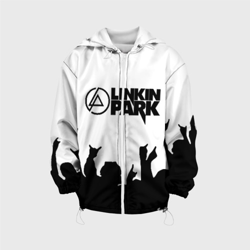 Детская куртка 3D Linkin Park Линкин Парк, цвет белый