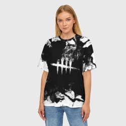 Женская футболка oversize 3D Dead by Daylight - фото 2