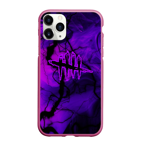 Чехол для iPhone 11 Pro матовый Dead by Daylight, цвет малиновый