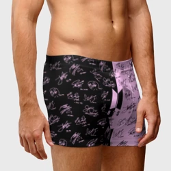 Мужские трусы 3D BTS автографы БТС - фото 2