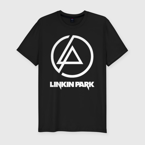 Мужская Приталенная футболка Linkin Park