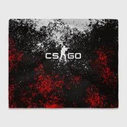 Плед 3D CS GO dirty style КС Го брызги