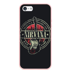 Чехол для iPhone 5/5S матовый Nirvana Нирвана