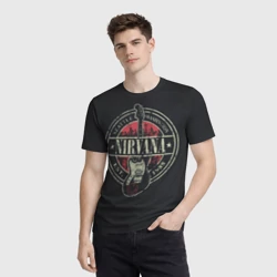 Мужская футболка 3D Nirvana Нирвана - фото 2