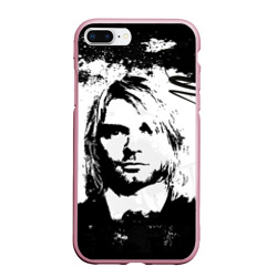 Чехол для iPhone 7Plus/8 Plus матовый Kurt Cobain