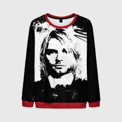 Мужской свитшот 3D Kurt Cobain