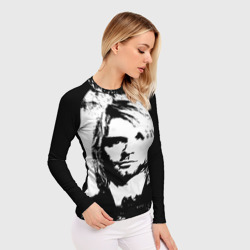 Женский рашгард 3D Kurt Cobain - фото 2