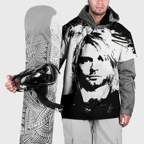 Накидка на куртку 3D Kurt Cobain, цвет 3D печать