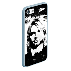 Чехол для iPhone 5/5S матовый Kurt Cobain - фото 2