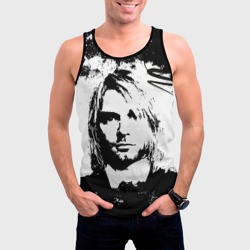 Мужская майка 3D Kurt Cobain - фото 2