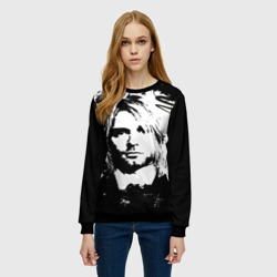 Женский свитшот 3D Kurt Cobain - фото 2